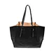 Black tote bag